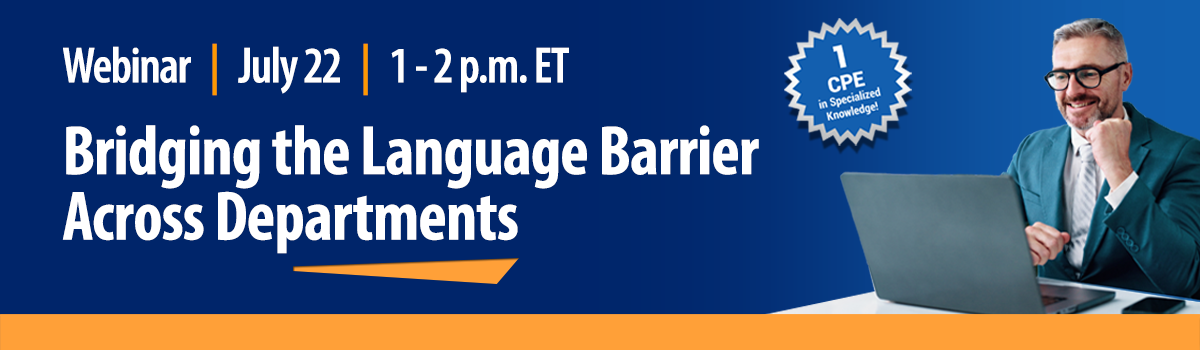 Monthly Webinar | Bridging the Language Barrier Across Departments Image
